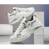 Men S Breathable Leather Upper Dad Shoes Casual Sports Fashion Sneakers