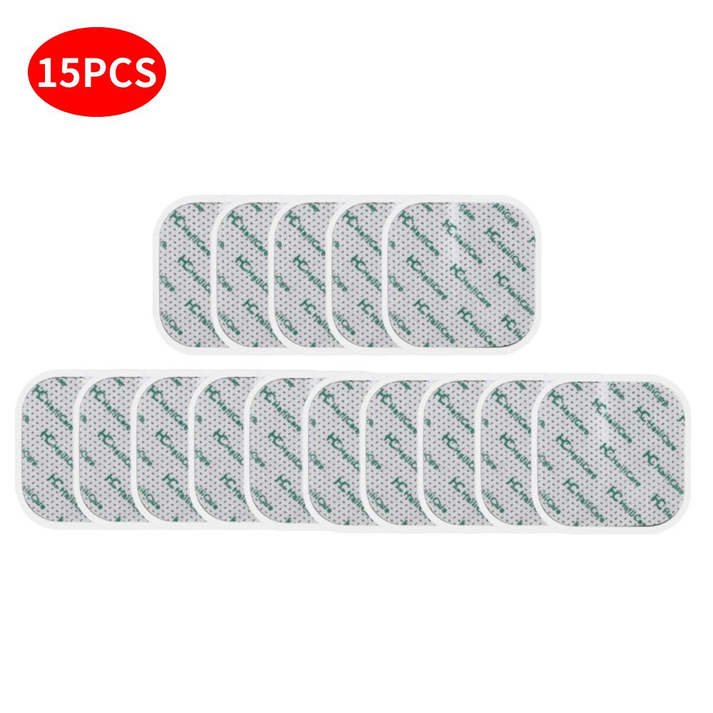1-20PCS Reusable TENS Ems Nerve Muscle Stimulator Electrode Pads Electrodes Physiotherapy Machine 2mm For Therapy Massager 4*4cm
