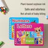 Cognitive Cards: Language, Letters, and Numbers Learning Book for Early Childhood Education