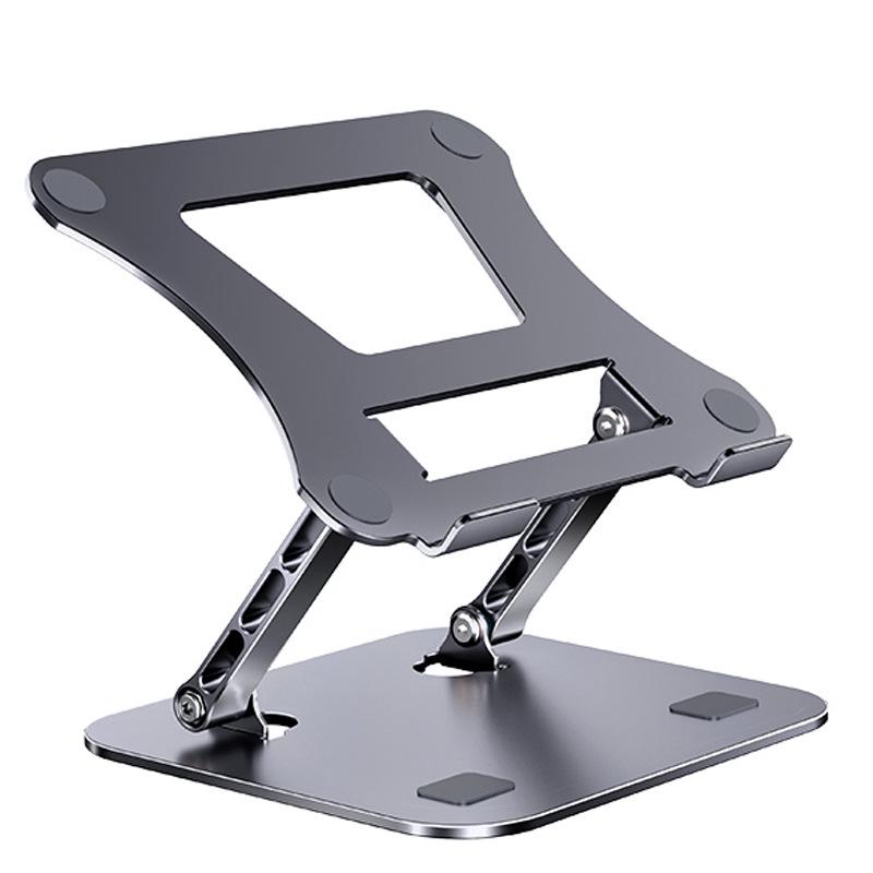515 Adjustable Aluminum Laptop Stand with Heat Dissipation and Rotating Feature