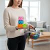 Transparent Magnetic Cubes Construction Toy Colorful Children's Educational Toy  Children