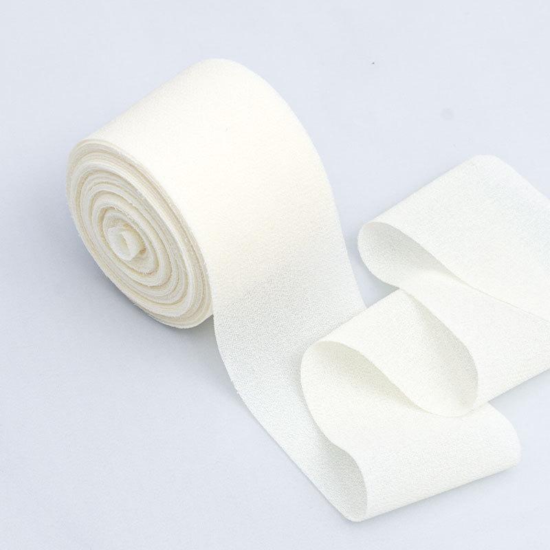 4cm Snow Textile Ribbon Transparent Mesh Ribbon Headdress Hair Band Bow Material Colorful Ribbon Ribbon Wedding Gift Ribbon Bow DIY Flower Handmade