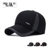 Men's Winter Cotton Ear Protection Baseball Cap - Warm, Thickened for Middle-Aged and Elderly