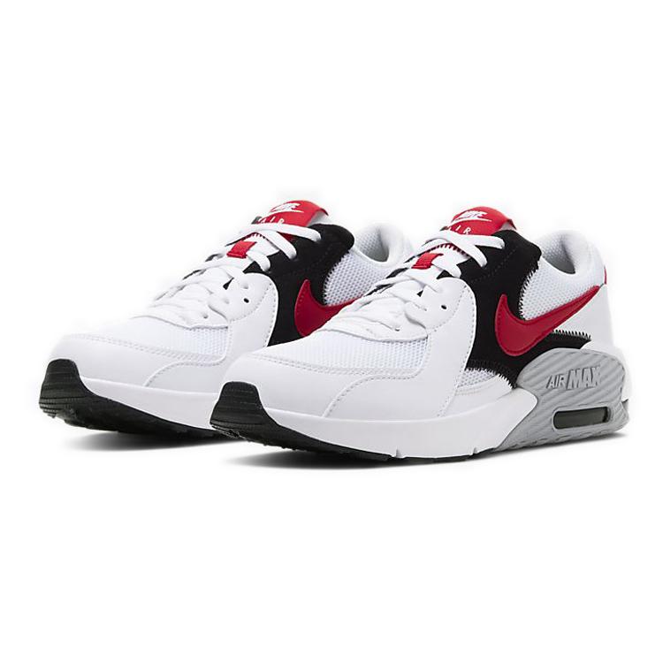 New Nike Air Max Excee White University Red GS CD6894-105