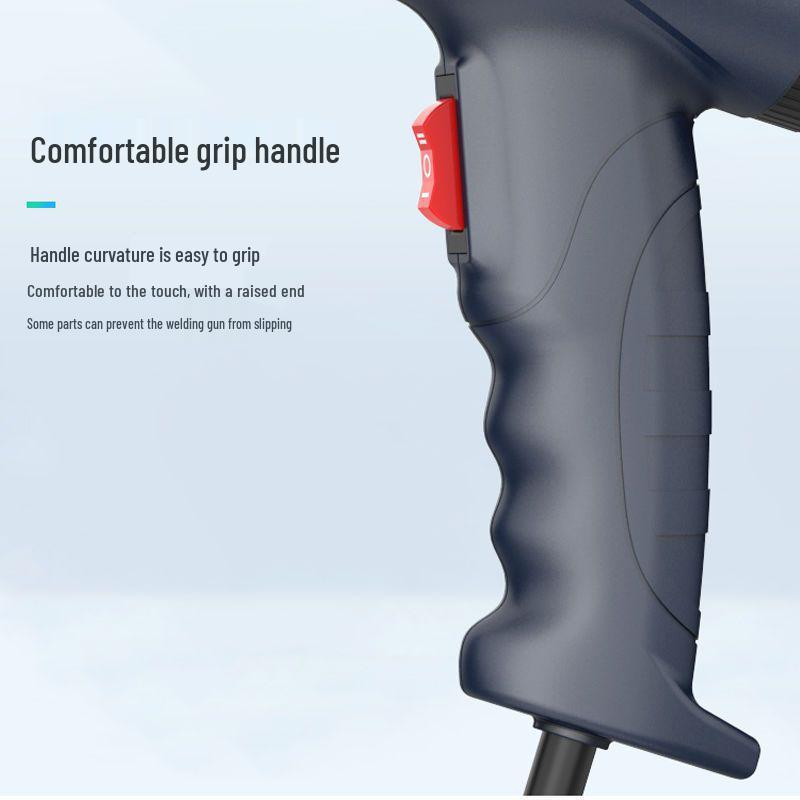 750W Adjustable Temperature High Power Plastic Welding Hot Air Gun for Car Bumpers