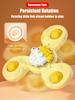 3Pcs/Set Infant Bath Playthings Humorous Bathing Sucker Spinner Suction Cup Cartoon Rattles Fidget Instructive Playthings Designed For Children Boys