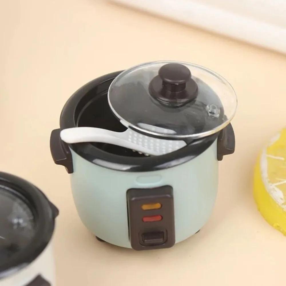 Dollhouse Cute Realistic Miniature Kitchen Appliance Model Openable Door for Playtime Storage Scene Decoration Decor Room Decor