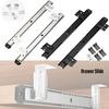 Keyboard Computer Sliding Tray Under Desk Drawer Stand Extender Sturdy Steel