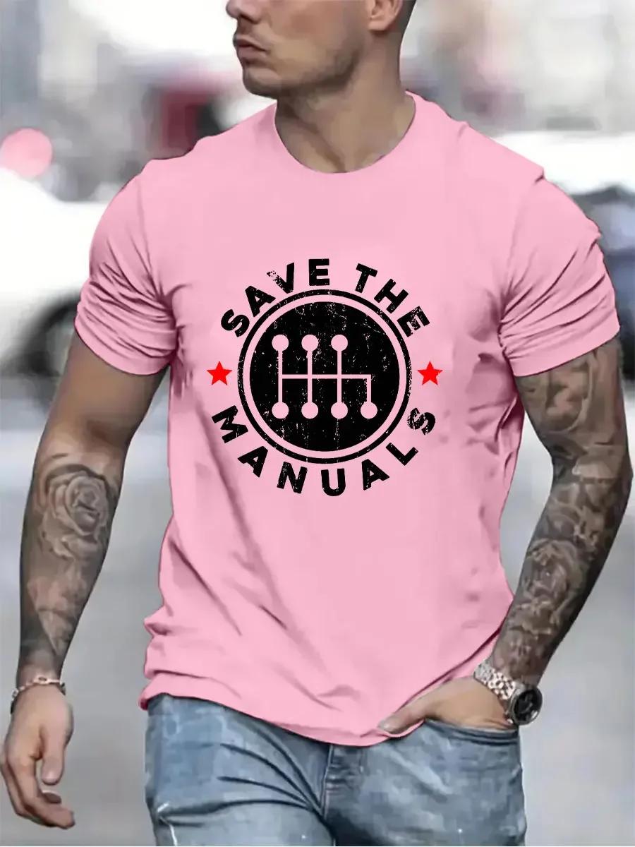 

Сохраните Руководство Принт Футболка Мужская Креативные Футболки Смешные Мужские Топы с Коротким Рукавом Круглый Вырез Трендовая Уличная Мужская Одежда Топы 4XL