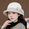 Mother Hat Women's New Autumn and Winter Bucket Hat Winter Models In The Elderly Old Lady Warm Hat Winter Hat for Women, Ladies Winter Hats