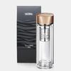 Thermos 400ml Double-Layer Glass Tea Infuser Bottle
