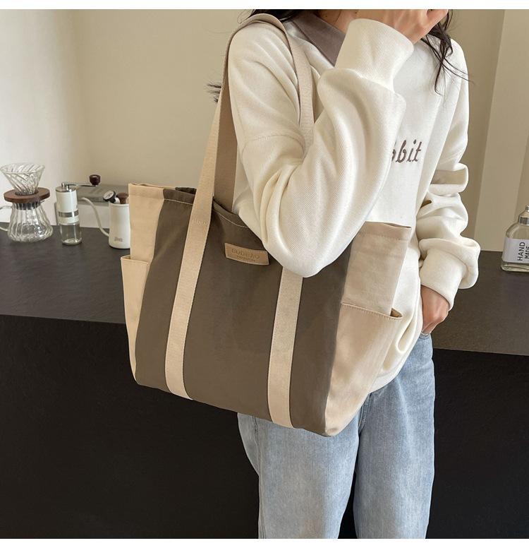 Выходная легкая сумка женская сумка большой емкости сумка-тоут модная повседневная — фото 14