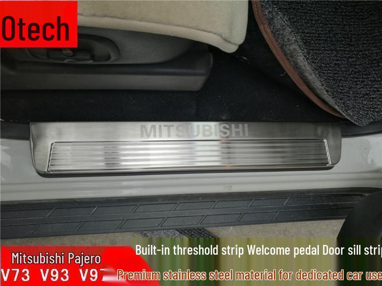 Inner & Outer Sill Strips for 07-18 Mitsubishi Pajero V93/V73/V97 - Welcome Pedal Mod