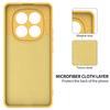 For Xiaomi Poco X7 5G Liquid Silicone Case Phone Back Cover with Hand Strap