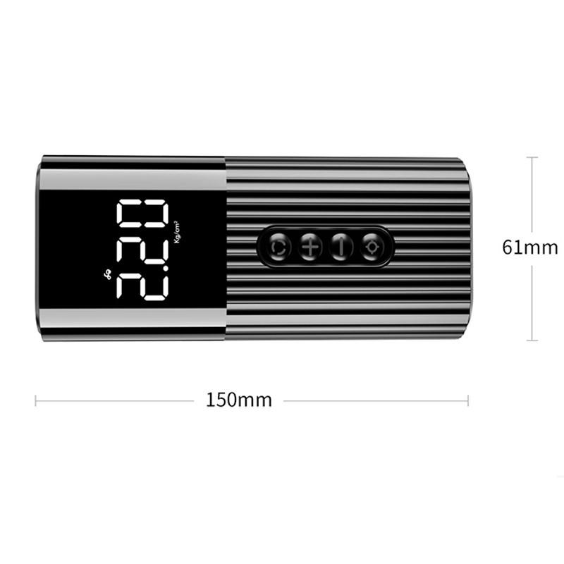 Car Tire Air Pump  Mini Portable Air Compressor Wire High Pressure Inflatable Pump  Tyre Inflator  For Car Bicycle Balls