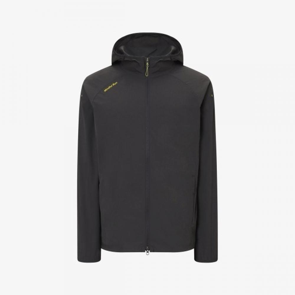 Fila Lightweight Packable Windbreaker Uv BLACKCHARCOALGRAY/95(M)