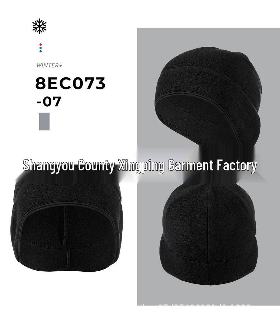 Cross-border Winter Ski Hat: Warm Fleece, Windproof, Thickened for Outdoor Mountaineering & Cycling