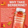 Hochabsorbierbare Berberin-Gummis, 1200 mg pro Portion, unterstützen die Herz-Kreislauf-Gesundheit und das Immunsystem.
