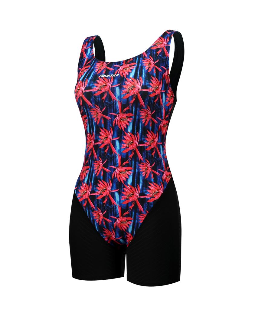 Akuatika Women'S Part 2 Indoor Swimwear Aqa2804 3-Piece Pouch Set
