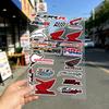 FOR HONDA CBR1000RR-R Reflective motorcycle stickers, 3M safety warning at night in the dark scooter helmets RA4 lcnd9