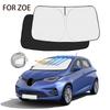 Dla Renault ZOE 2013-2026 2026 2026 2026 Samochodowa Osłona Przeciwsłoneczna na Szybę Przednią Osłona Przeciwsłoneczna na Przednią Szybę Osłona Wnętrza Samochodu Ochrona UV