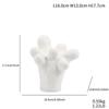 Irregular Protrusion Shaped Ceramic Vase Plant Pots Table Decoration Flowers Arrangement Abstract Art Vases Room Aesthetic Decor