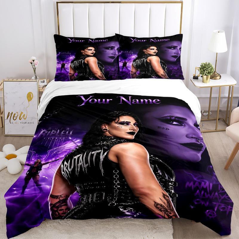 Custom 3Pcs River Ripley Brutality Reigns Bedding Sets For All Sizes New 3D Printed Bed Cover Comforter Duvet Cover Pillowcase Bedroom Decoration