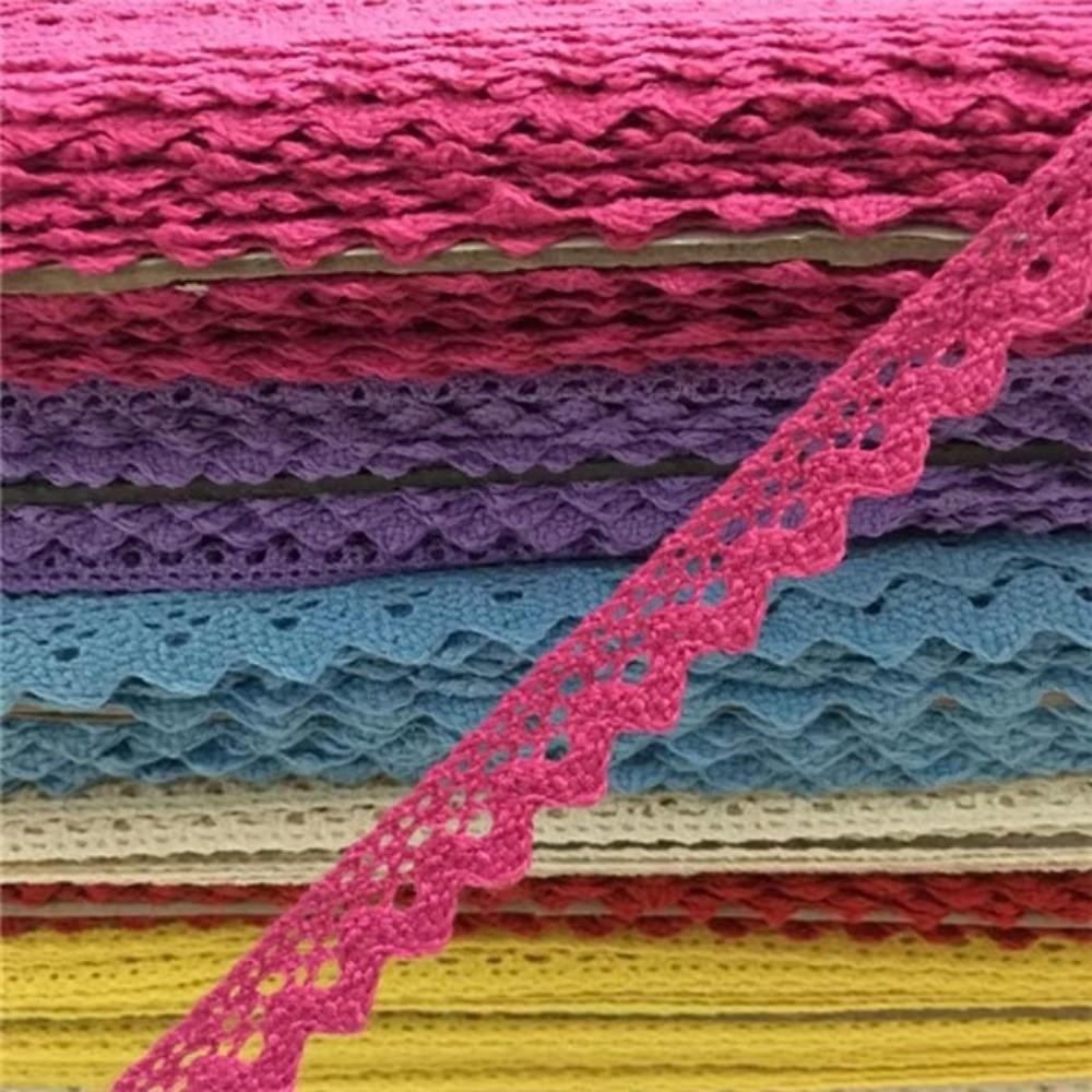 Cotton Flower Lace Trim 2 Yards Length DIY Craft Lace New Lace Ribbon Tape Handicrafts Decoration