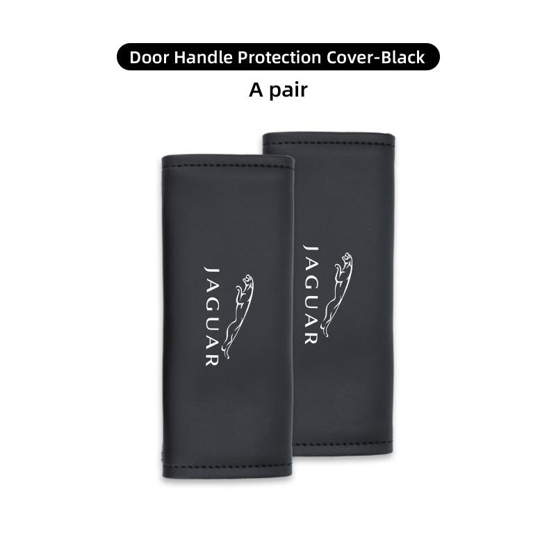 Car Door Inner Handle Protective Cover Non-slip Anti-Wear Protection Case For Jaguar XF XJ XE XK S-Type F-Type X-Type F-Pace SS21