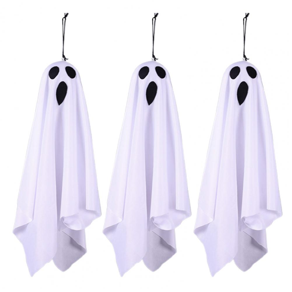 

Bendable Hands Ghost Decor Hanging Halloween Decoration Set Spooky Scene with These 19.6 Led Light-up Ghosts for Front Yard XXL