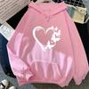 Butterfly Printed Hoodies for Woman Fall Winter Daily Casual Sporty Hooded Sweatshirt Female Home Outdoor Comfort Loose Pullover