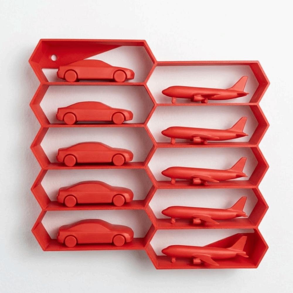 Creative Car Model Display Rack 3D Printing Car Model Protective Case  Mini Dolls