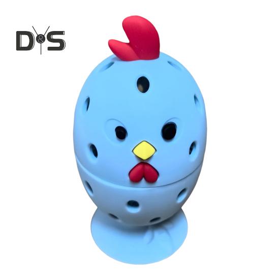Egg Brush Cleaner Chick Shaped Silicone Egg Washer Food Grade Reusable Egg Cleaner Scrubber Washing Egg Tool