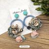 Retro Handmade Flower Wreath Earrings Femininity Personality Long Vacation Earrings Fashion Ear Accessories