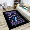1 Tapis Imprimé Mercredi - Tapis de Décoration Intérieure Pour Salon Chambre Sol Espace Chaise d'Ordinateur