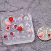 Strawberry Ornament Crafts Silicone Mold Jewelry Epoxy Casting Jewelry Tool Making Resin Diy Craft Home Decoration