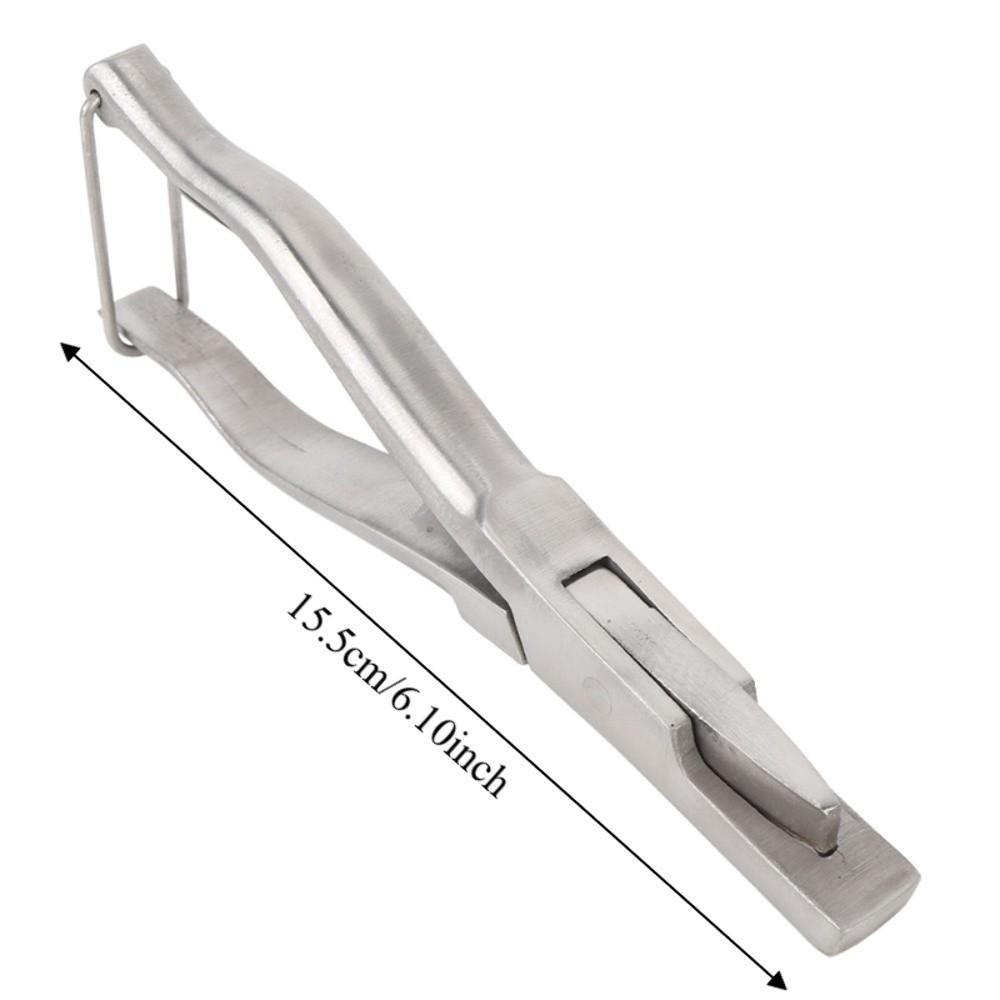 Stainless Steel Construction Livestock Identification Pliers Breeding Site