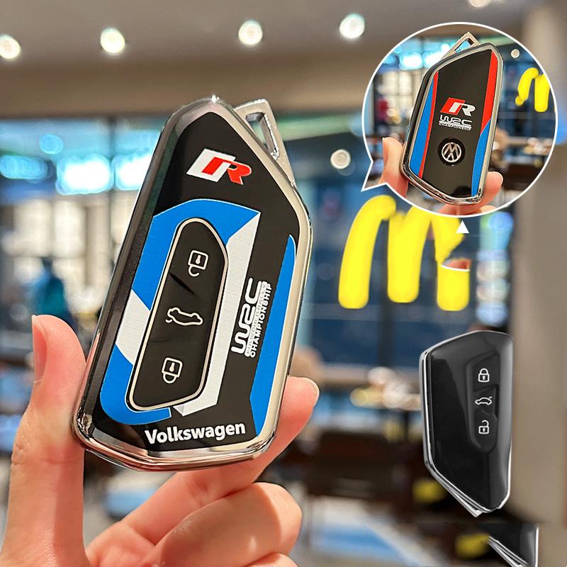 

For VW Volkswagen Jetta MK5 Golf TPU Car Smart Remote Key Case Cover Bag Protector Shell Holder For VW Volkseagen Golf 8 MK8 ID.