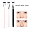 Pincel de Sombra para Nariz Pincéis de Maquilhagem de Contorno Angulados Silhueta Olho Nariz Sombra Cosmética Pincel Corretor Ferramentas de Maquilhagem