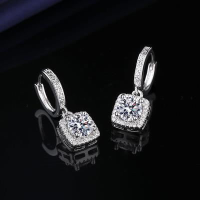 Diamond Encrusted Zircon Earrings, Suitable For Women, High-quality And Cool, Earrings