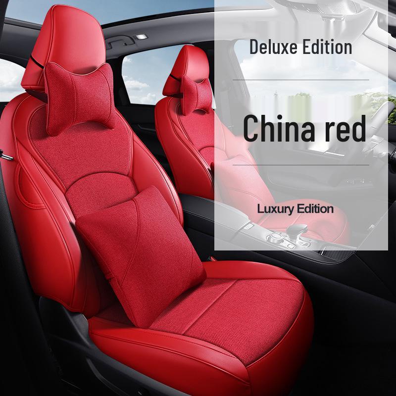 Infiniti FX35/FX37/FX45 Linen Seat Cushion Full Wrap, Five-Seat Car Cover.