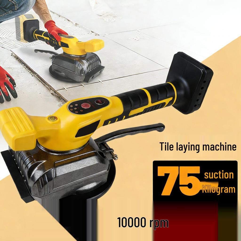 Leistungsstarke Fliesenverlegemaschine für große Platten - Boden- & Wandvibrationswerkzeug