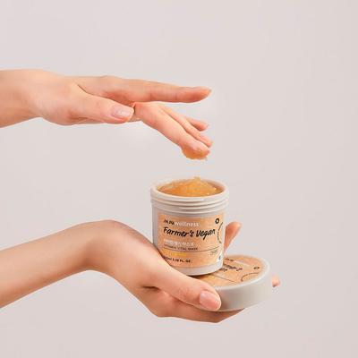 [JAJU/Jaju] Farmers Vegan Vitamin Vitality Mask 100ml, White, FR, 1 Piece