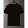 European sizes Men's Helvetica Print T-Shirt - Minimalist Casual Round Neck Short Sleeve Tee with Iconic Font