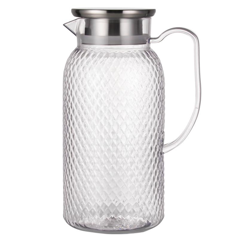 High-Temp Resistant Acrylic Juice Jug – Plastic Fruit Juice Pitcher for Bar, KTV, Restaurant, Cold Water or Fruit Tea.