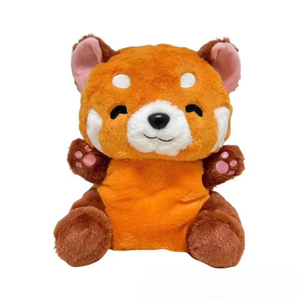 JOYBLISS Baby Truskawkowy Osiołek Pluszowa Zabawka Wypchana Kreatywna W Owoc Transformacja Oddychający Osiołek Lalka do Spania 30 cm dla Dziecka Prezent Urodzinowy