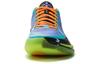 Li Ning Blade 4 V2 Cushioning Slip Resistant Lightweight Rebound Low top Basketball Shoes Men's Purple Green ABAU037-6