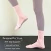 Cotton Yoga Socks Anti-slip Sport Stockings Professional Training Socks Fitness Workouts