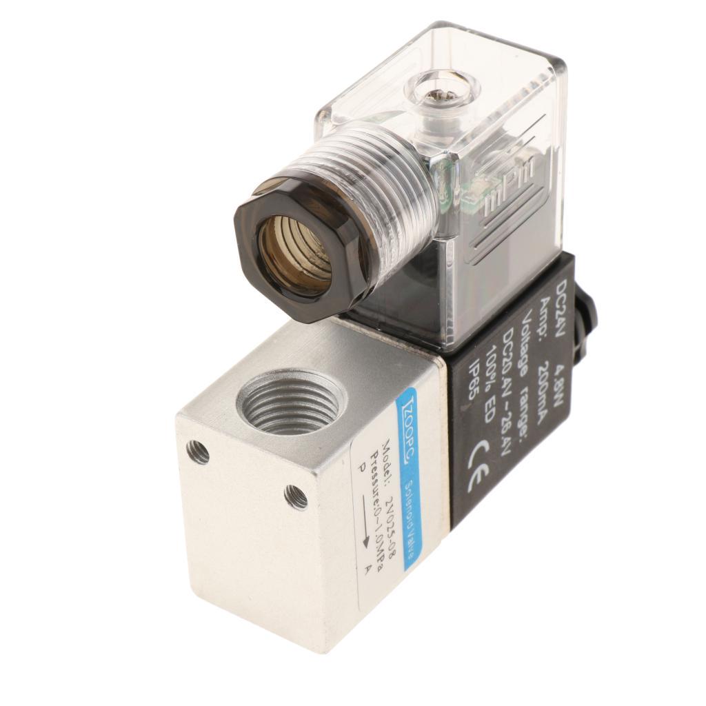 V/álvula de Agua Residual de 24 V 3//8 V/álvula Solenoide de Cobre de Tipo Normalmente Cerrado V/álvula de Agua de 1200 cc V/álvula NC Para Purificador de Agua