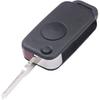 Bezklíčový ovladač dálkového ovládání auta Klíčenka Pouzdro 1 tlačítko pro Benz C E ML S HU64 Prázdný klíč